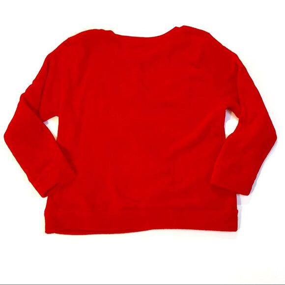 Spiderman Be Amazing Cozy Red Fleece Sweatshirt Pullover Plus Sz 2X 18W-20W - Picture 3 of 8